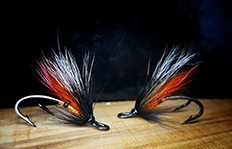 Hair Wing Salmon Flies by Fergal Collery Ireland