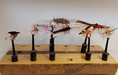 Fly Tied by Keith Passant Fly Dresser tying at The Antrim Fly Fair 2022