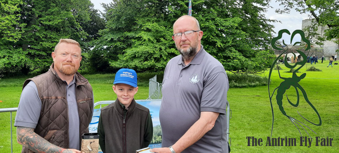 Kids Fly Casting Competition at The Antrim Fly Fair 2022